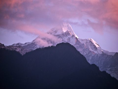 Nanda Devi from Village, Nanda Devi