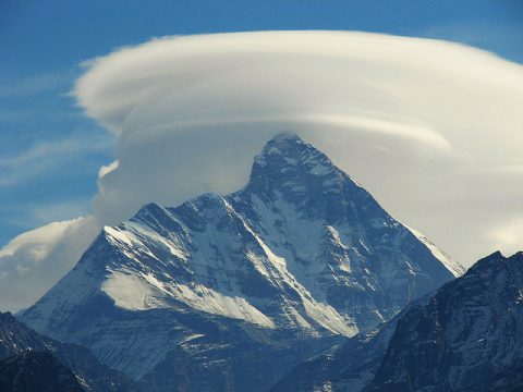Nanda Devi over Cloud, Nanda Devi