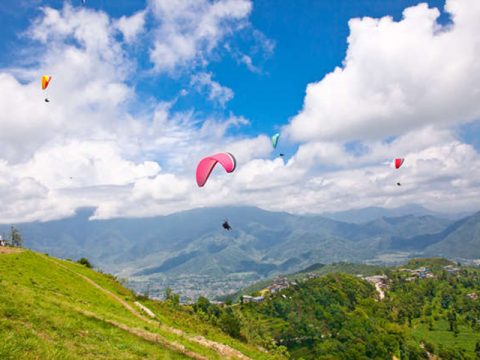 Paragliding in Nepal, Nepal Adventure Tour Package