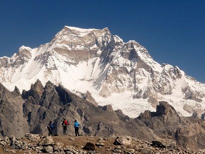 Ngozumba Acclimatization Zone - Nepal Himalayas, Ngozumba Glacier
