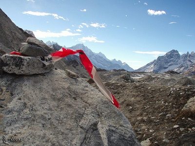 Ngozumba Glacier Trek - Cho La Pass - Nepal Himalayas, Ngozumba Glacier