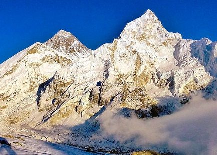 Everest & Nuptse - Nepal Himalayas, Nuptse