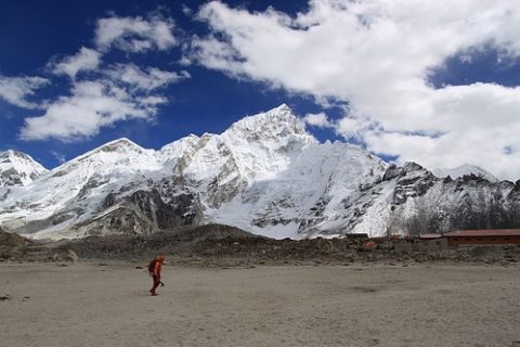 Nuptse Along Kalapatthar Trek - Nepal Himalayas, Nuptse