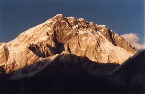 Nuptse from Lobuche, Nuptse