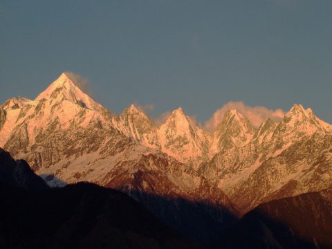 Panchchuli Sunset, Panchchuli