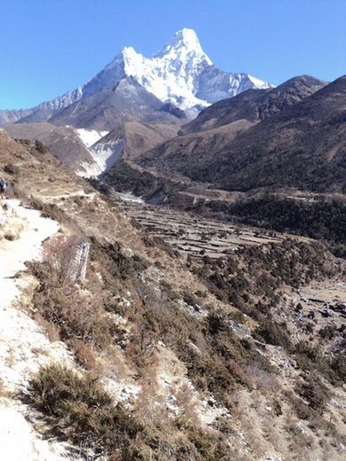 Anadablam Peak, Pangboche