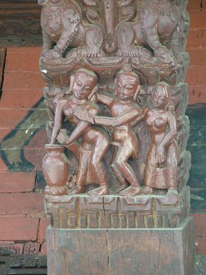 Erotic Carvings Pashupatinath Temple, Pashupatinath Temple