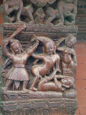 Erotic Scupltures, Pashupatinath Temple