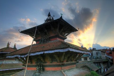 Bhimsen Mandir In Patan Durbar Square, Patan Durbar Square