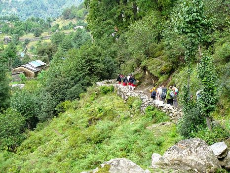 Trekking Lukla to Phakding - Sagarmatha NP, Phakding