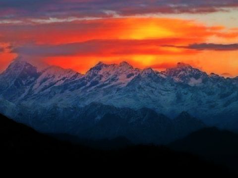 Phalut Sunset, Phalut