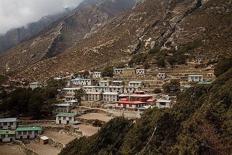 Pheriche Village View - Sagarmatha NP Nepal, Pheriche