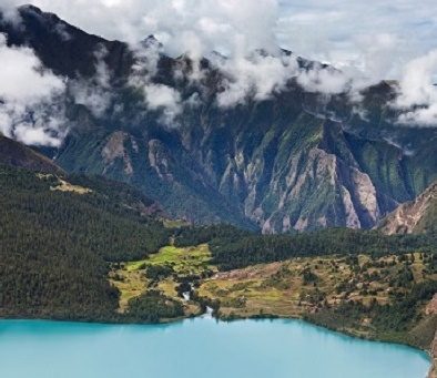 View Lake Phoksundo In Nepal, Phoksundo Lake