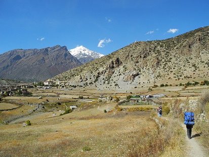 Landscape Around Pisang Peak - Nepal Annapurna, Pisang Peak