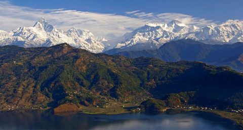 Anapurna From Pokhara, Pokhara