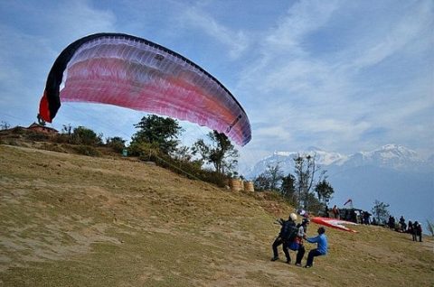 Paragliding @ Pokhara - Central Nepal, Pokhara