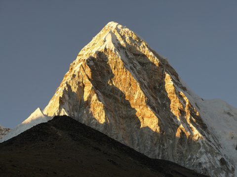 Pumori at Sunset, Pumori