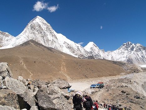 View Pumori & Kala Patthar - Nepal Himalayas, Pumori