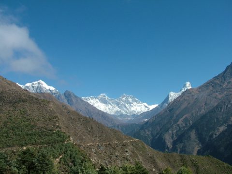 Himalaya Panorama, Sagarmatha National Park Visitor's Center