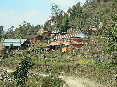 Sarankot Village - Pokhara - Nepal, Sarankot