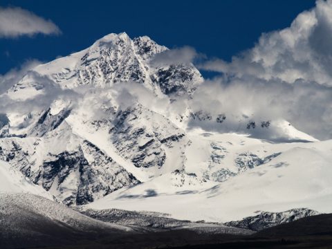 Shishapangma from North, Shishapangma