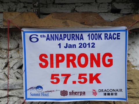 Annapurna 100k Race 57.5k Siprong, Siprong