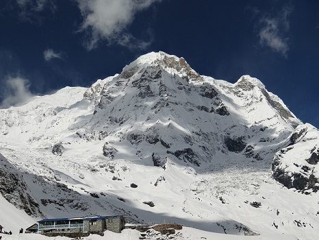 Annapurna Sanctuary - Himalayas - Central Nepal, South Annapurna Glacier
