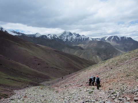 Way to Stok Kangri, Stok Kangri