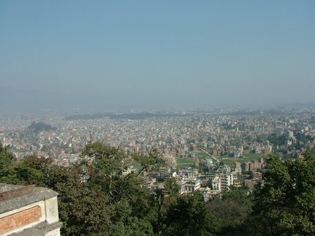 Swayambhu Kathmandu View, Swayambhunath