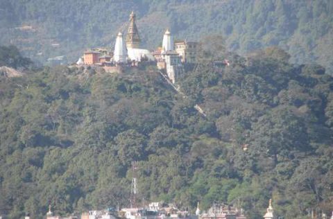 The Hillock of Swayambhunath, Swayambhunath