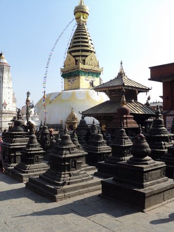 View of Monkey Temple, Swayambhunath
