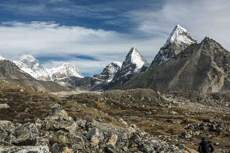 Gokyo Landscape - Sagarmatha Nepal, Taboche