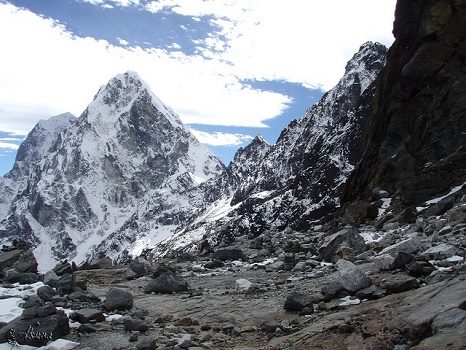 View Cho-la-Pass - Nepal Gokyo Region, Taboche