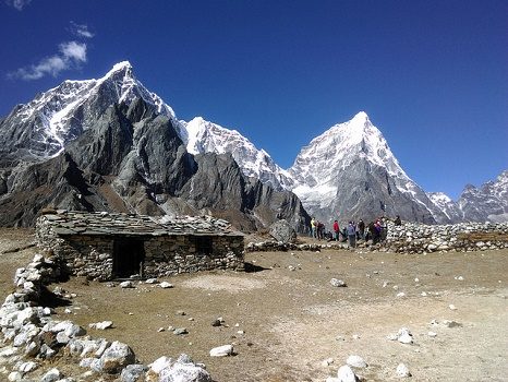 View Taboche & Cholatse - Gokyo - Nepal Himalayas, Taboche
