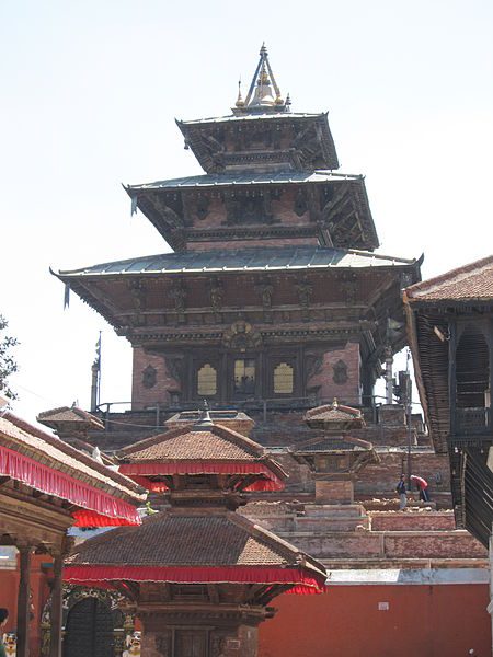 Kathmandu Taleju Temple View, Taleju Temple
