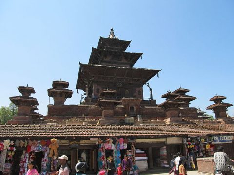 Taleju From Makhan Tole Side, Taleju Temple