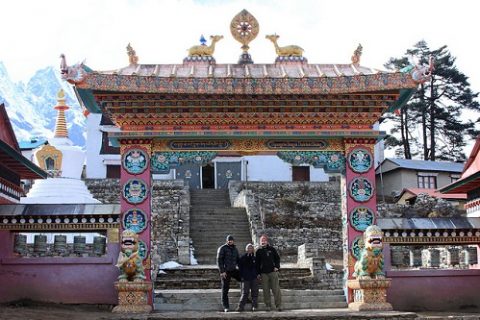 Gate To Tengboche Monastery, Tengboche