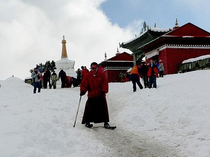 Skiing At Tengboche - Nepal Himalayas, Tengboche