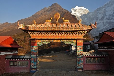 Tengboche Monastery In Nepal Himalayas, Tengboche