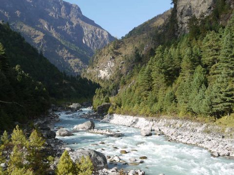 Dudh Kosi River, Tengboche Monastery 10 Day Trek