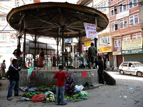 Thamel Pergoda - Nepal Kathmandu, Thamel
