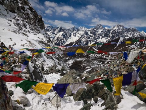 Cho La Pass, Himalayas, Nepal, Three Passes and Everest Base Camp