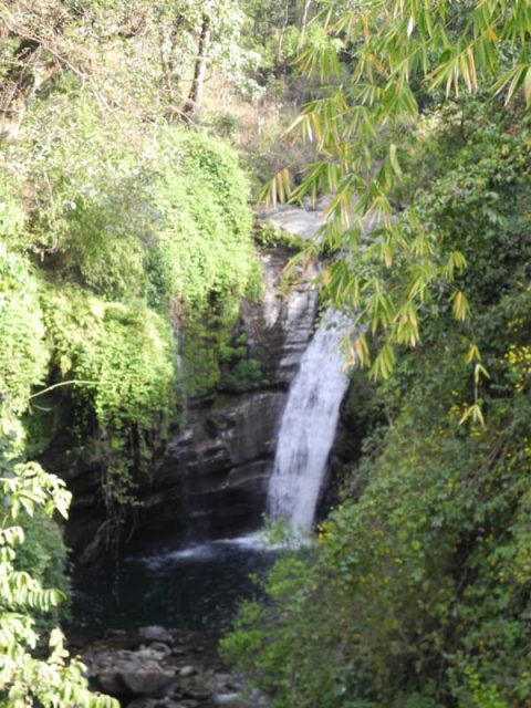 Waterfall Bhurungal Khola, Tikhedhunga