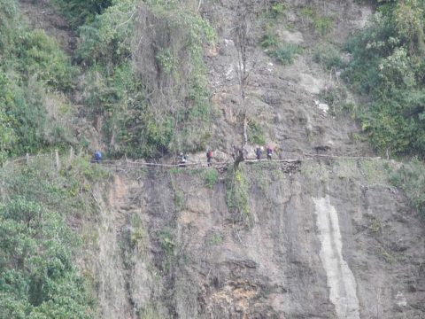 Steep Trail Annapurna, Trail Chhomrong to Nayapul