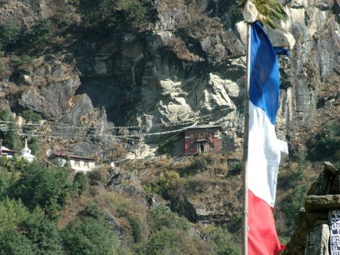 Taktag, Trail Lukla to Phakding