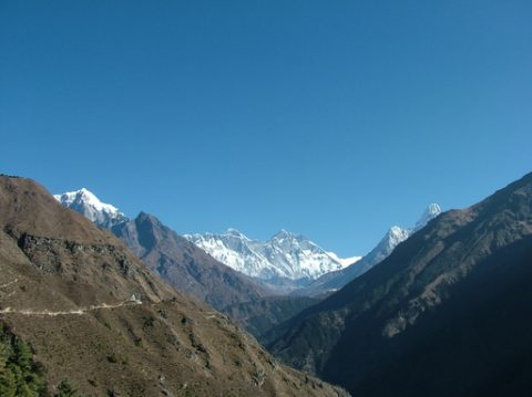 Everest Views Namche, Trail Namche to Tengboche
