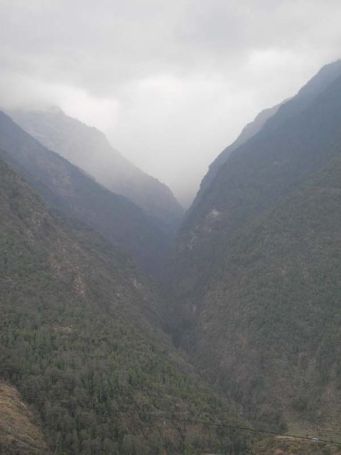 Chhomrong Khola, Trail Tadapani to Chhomrong