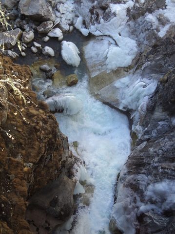 Dudh Kosi River, Trail Tengboche to Pangboche