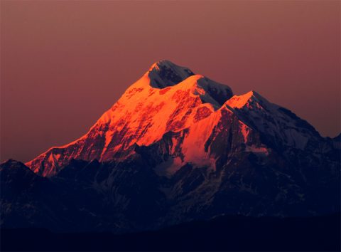 Sunset Trisul Peak, Trisul