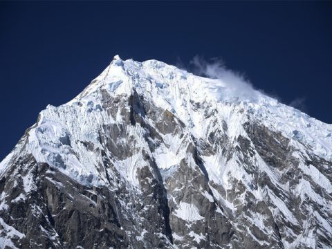 Langtang View From Kyanjin Ri, Yala Peak Climbing